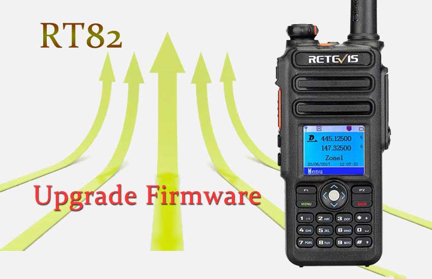 How to Upgrade Retevis RT82 Firmware